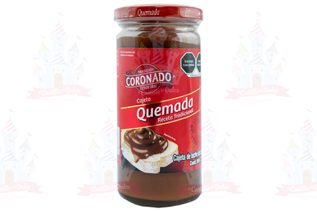 CAJETA QUEMADA 25/310 GRS CORONADO - EL CASTILLO DEL DULCE