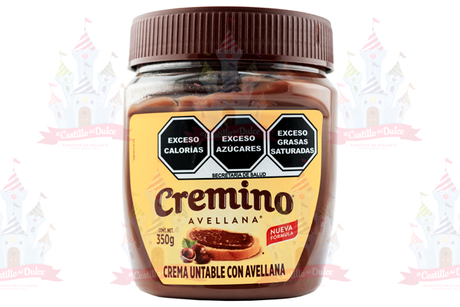 CREMINO CREMA DE AVELLANA 12/350 GRS - EL CASTILLO DEL DULCE