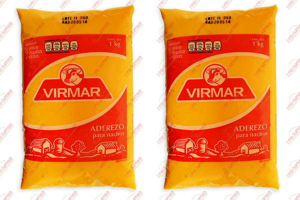 ADEREZO P/NACHOS VIRMAR 10/1 KG. - EL CASTILLO DEL DULCE