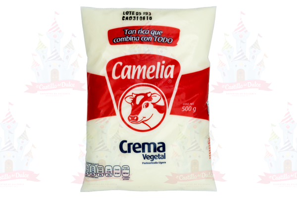 CREMA CAMELIA 20/500GRS - EL CASTILLO DEL DULCE