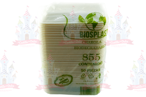 CHAROLA # 855 10/50 PZA BIOSPLAST - EL CASTILLO DEL DULCE