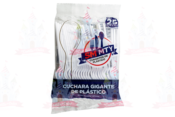 CUCHARA SOPERA 40/25 PZA SMMTY - EL CASTILLO DEL DULCE