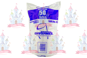 TAPA #412 P/112.706 20/50 CONVERMEX - EL CASTILLO DEL DULCE