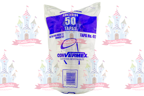 TAPA #412 P/112.706 20/50 CONVERMEX - EL CASTILLO DEL DULCE