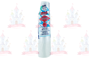VASO CRISTAL 10 OZ C/TAPA C/25 PZA GOPLAS - EL CASTILLO DEL DULCE