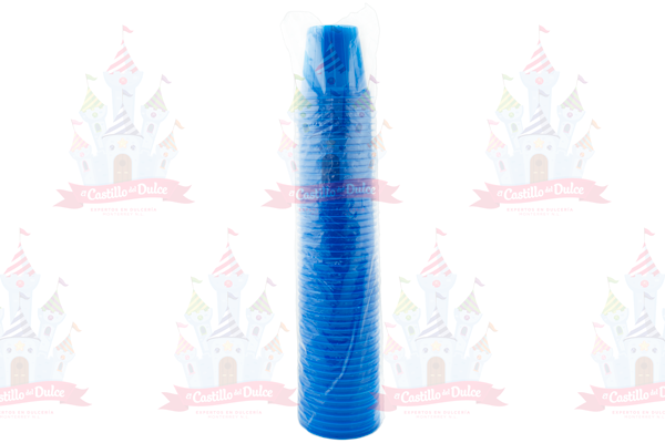 VASO PLASTICO #5 AZUL 20/50 REYMA - EL CASTILLO DEL DULCE