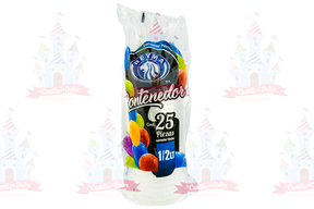 ENVASE PLASTICO 1/2 LITRO 20/25 PZA REYMA - EL CASTILLO DEL DULCE