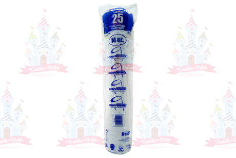 VASO TERMICO #114 20/25 CONVERMEX - EL CASTILLO DEL DULCE