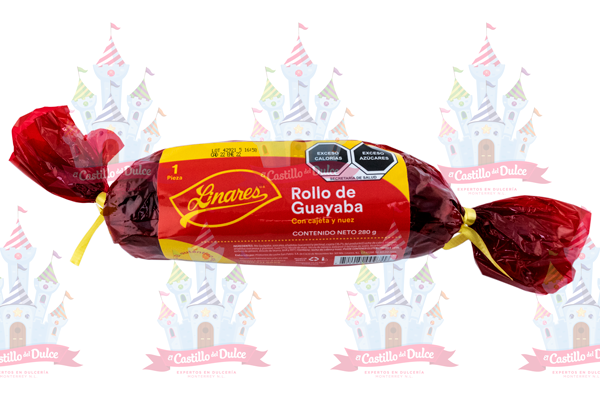 ROLLO DE GUAYABA 24/ 280GRS LINARES - EL CASTILLO DEL DULCE