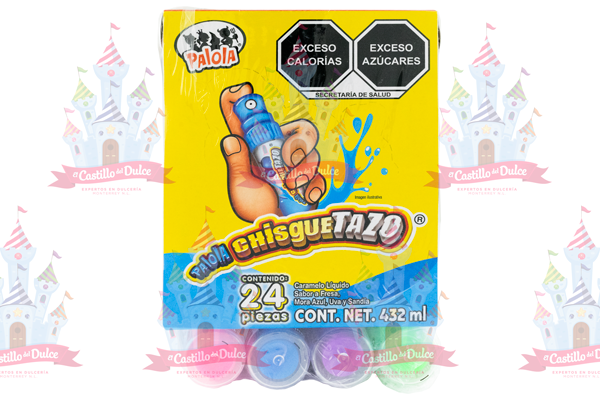 CHISGUETAZO SPRAY CANDY 12/24 DELICIAS - EL CASTILLO DEL DULCE