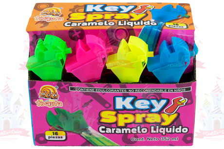 KEY SPRAY 30/16 PZA TINAJITA - EL CASTILLO DEL DULCE