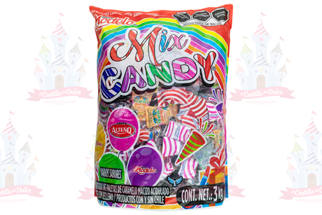 PAQUETE SURTIDO MIX CANDY 6/3 KG ALTEÑO - EL CASTILLO DEL DULCE