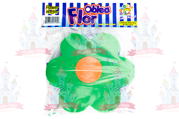 OBLEA FLOR 72/50 GRS. COLORIN - EL CASTILLO DEL DULCE