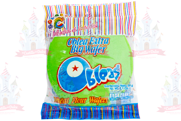 OSTIA EXTRA (MEDIANA) 72/60 GRS. COLORIN - EL CASTILLO DEL DULCE