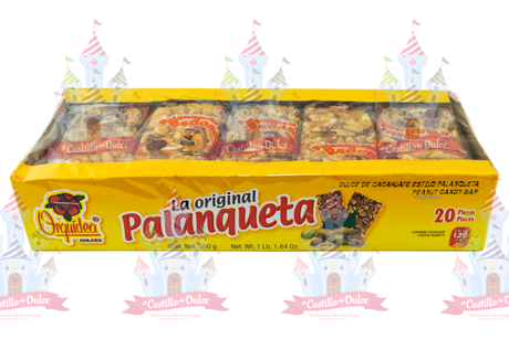 PALANQUETA 25/20 (25 GR) ORQUIDEA - EL CASTILLO DEL DULCE