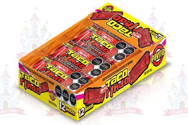 MINI TACORINDO 30/12 PZA PAVITO - EL CASTILLO DEL DULCE