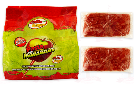 PASTA P/MANZANA BOLSA TAMARINDO 24/5 CHILOGOGO - EL CASTILLO DEL DULCE
