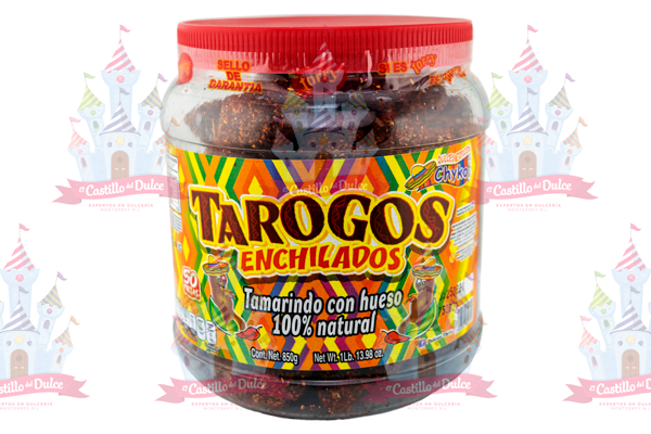 TAROGOS CHILE VITROLERO 12/50 PZAS TARRY - EL CASTILLO DEL DULCE
