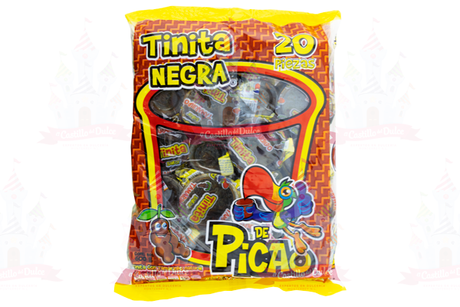 TINITA NEGRA 24/20 PZA PICAO - EL CASTILLO DEL DULCE