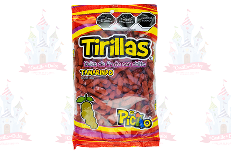 TIRILLAS TAMARINDO 28/350 GRS PICAO - EL CASTILLO DEL DULCE