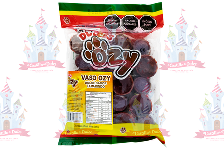 VASO TAMARINDO 15/20 PZAS OZY - EL CASTILLO DEL DULCE