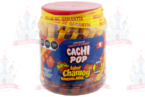 BANDERILLA CHAMOY 12/50 PZA CACHIPOP - EL CASTILLO DEL DULCE