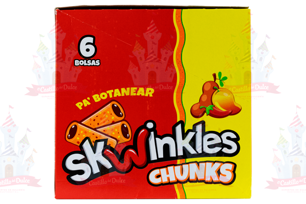 SKWINKLES CHUNKS SINGLE 20/6 /45G LUCAS - EL CASTILLO DEL DULCE