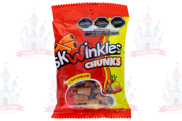 SKWINKLES CHUNK PEGBAG 12/130G LUCAS - EL CASTILLO DEL DULCE