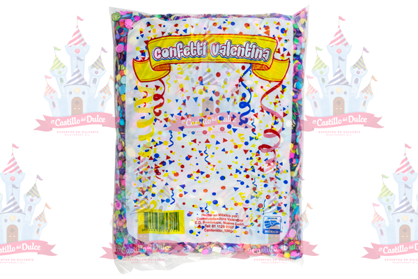 CONFETTI BOLA CHICA 150/100 GRS VALENTINA