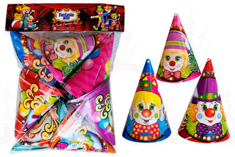 PAYASI GORROS 72/20 PZ FANTASIA - EL CASTILLO DEL DULCE