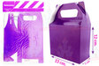 CAJA P/DULCES MORADO LISO 25/10 PZ FESTACENTER - EL CASTILLO DEL DULCE