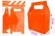 CAJA P/DULCES NARANJA 25/10 PZ FESTACENTER - EL CASTILLO DEL DULCE