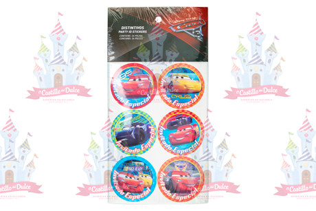 DISTINTIVO CARS 3 6/24 GRANMARK - EL CASTILLO DEL DULCE