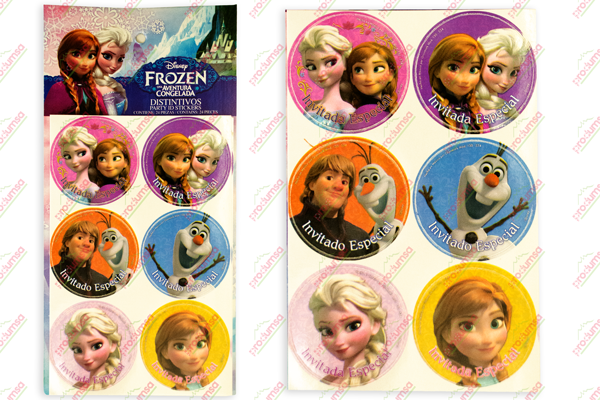 DISTINTIVO FROZEN 6/24 GRANMARK - EL CASTILLO DEL DULCE