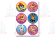 DISTINTIVO PAW PATROL NINA 6/24 GRANMARK - EL CASTILLO DEL DULCE