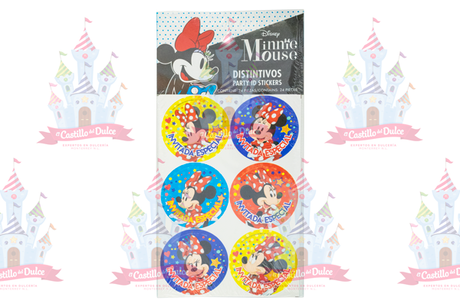 DISTINTIVO MINNIE ROJA 6/24 PZA GRANMAR - EL CASTILLO DEL DULCE