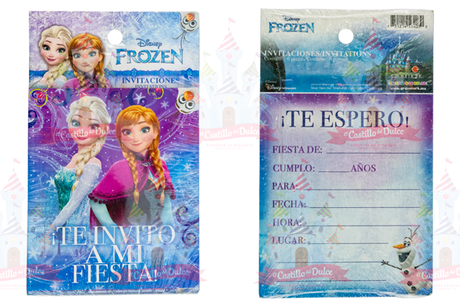 INVITACION FROZEN 24/6 PZA GRANMARK - EL CASTILLO DEL DULCE