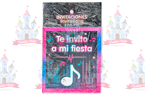 INVITACION INTERNET FAMOUS 24/8 PZA GRANMARK - EL CASTILLO DEL DULCE