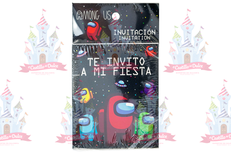 INVITACION AMONG US 24/6 GRANMARK - EL CASTILLO DEL DULCE