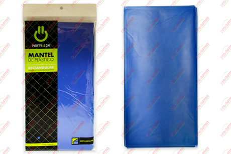 MANTEL RECT. AZUL REY 12/1 PZA FAB. SELECTAS - EL CASTILLO DEL DULCE