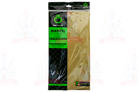 MANTEL RECT. DORADO 12/1 PZA FAB. SELECTAS - EL CASTILLO DEL DULCE