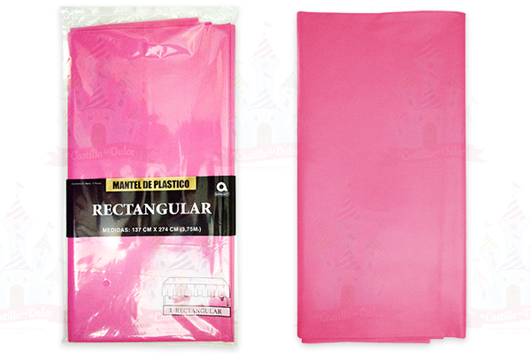 MANTEL RECT. MAGENTA 6/1 AMSCAN - EL CASTILLO DEL DULCE