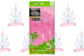 MANTEL RECT. ROSA 12/1 PZA FAB. SELECTAS - EL CASTILLO DEL DULCE