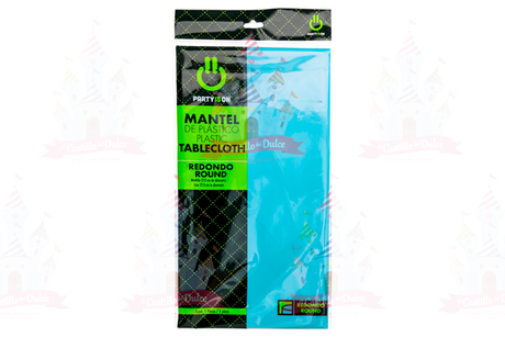 MANTEL RED. AZUL CARIBE 12/1 PZA FAB. SELECTA - EL CASTILLO DEL DULCE