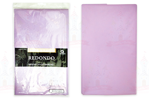 MANTEL RED. LAVANDA 6/1 AMSCAN - EL CASTILLO DEL DULCE