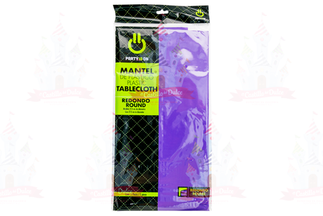 MANTEL RED. MORADO 12/1 PZA FAB. SELECTA - EL CASTILLO DEL DULCE