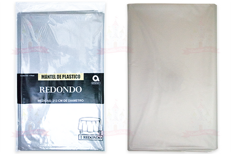 MANTEL RED. PLATEADO 6/1 AMSCAN - EL CASTILLO DEL DULCE
