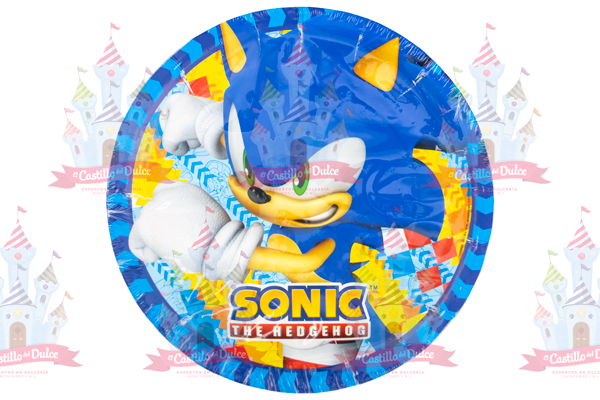 PLATO PAST. SONIC 6/6 PZA GRANMARK - EL CASTILLO DEL DULCE