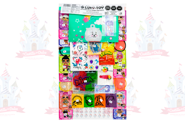RIFA PREMIOS LUKY TOY 31 PZA - EL CASTILLO DEL DULCE
