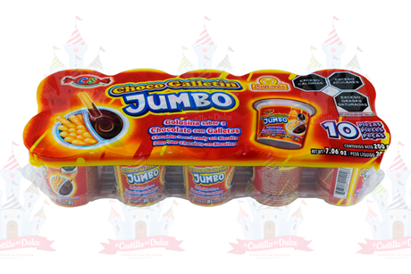 CHOCO GALLETIN JUMBO 20/10 PZA DELICIAS - EL CASTILLO DEL DULCE